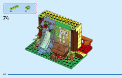 LEGO 43245 instructions page 68 – build guide