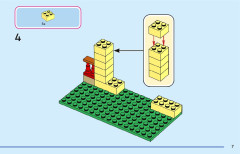 LEGO 43245 instructions page 7 – build guide