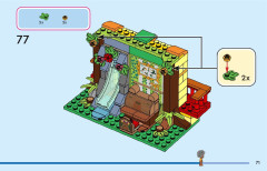LEGO 43245 instructions page 71 – build guide