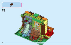 LEGO 43245 instructions page 72 – build guide