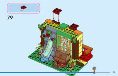 LEGO 43245 instructions page 73 – build guide