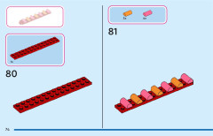LEGO 43245 instructions page 74 – build guide