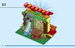 LEGO 43245 instructions page 76 – build guide