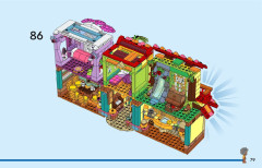 LEGO 43245 instructions page 79 – build guide