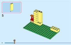 LEGO 43245 instructions page 8 – build guide