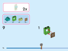 LEGO 43245 instructions page 14 – build guide
