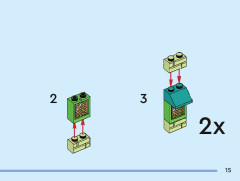 LEGO 43245 instructions page 15 – build guide