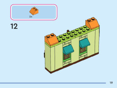 LEGO 43245 instructions page 19 – build guide