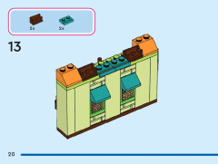 LEGO 43245 instructions page 20 – build guide