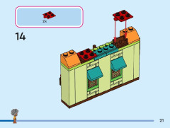 LEGO 43245 instructions page 21 – build guide