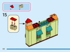 LEGO 43245 instructions page 22 – build guide