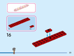 LEGO 43245 instructions page 23 – build guide