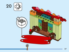 LEGO 43245 instructions page 27 – build guide