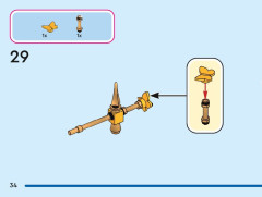 LEGO 43245 instructions page 34 – build guide