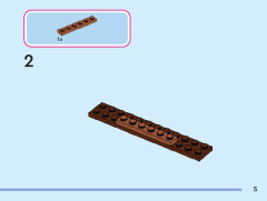 LEGO 43245 instructions page 5 – build guide