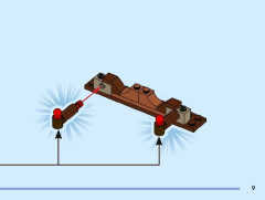 LEGO 43245 instructions page 9 – build guide
