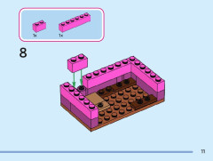 LEGO 43245 instructions page 11 – build guide