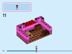 LEGO 43245 instructions page 14 – build guide