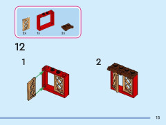 LEGO 43245 instructions page 15 – build guide
