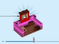 LEGO 43245 instructions page 16 – build guide