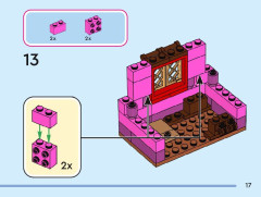 LEGO 43245 instructions page 17 – build guide