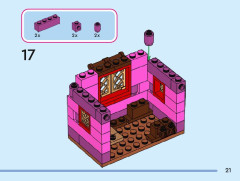 LEGO 43245 instructions page 21 – build guide