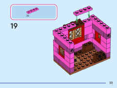 LEGO 43245 instructions page 23 – build guide