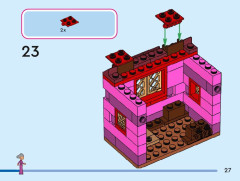 LEGO 43245 instructions page 27 – build guide