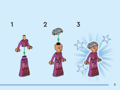 LEGO 43245 instructions page 3 – build guide