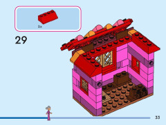 LEGO 43245 instructions page 33 – build guide