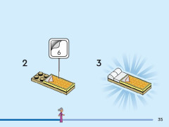 LEGO 43245 instructions page 35 – build guide