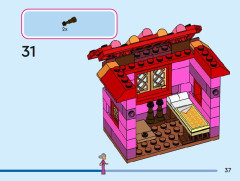 LEGO 43245 instructions page 37 – build guide