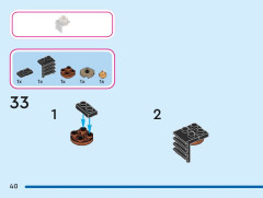 LEGO 43245 instructions page 40 – build guide