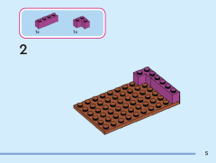 LEGO 43245 instructions page 5 – build guide