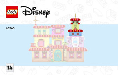 LEGO 43245 instructions page 1 – build guide