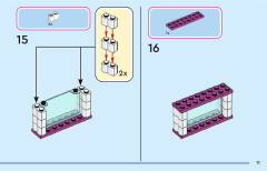 LEGO 43245 instructions page 11 – build guide