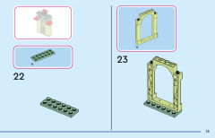 LEGO 43245 instructions page 15 – build guide