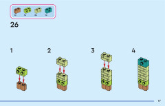 LEGO 43245 instructions page 17 – build guide