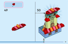 LEGO 43245 instructions page 33 – build guide
