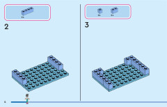 LEGO 43245 instructions page 4 – build guide
