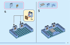 LEGO 43245 instructions page 5 – build guide