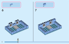 LEGO 43245 instructions page 6 – build guide