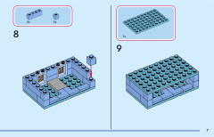 LEGO 43245 instructions page 7 – build guide