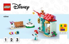 LEGO 43246 instructions page 1 – build guide