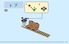 LEGO 43246 instructions page 13 – build guide