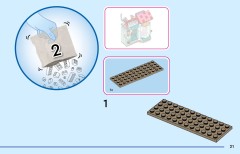 LEGO 43246 instructions page 21 – build guide
