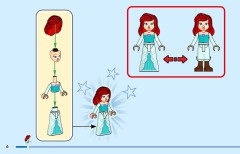 LEGO 43246 instructions page 6 – build guide