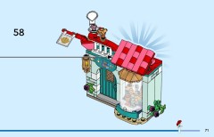 LEGO 43246 instructions page 71 – build guide