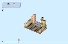 LEGO 43246 instructions page 10 – build guide