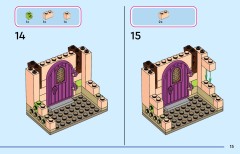 LEGO 43246 instructions page 15 – build guide